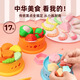 Meile Childhood flour color mud children's plasticine clay clay 12 color tool set handmade DIY non-toxic kindergarten primary school students' ultra-light tasteless baby clay toys
