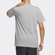 Adidas kurzärmelige Männer- und Frauenkleidung 2025 Neue Fitness und Laufen atmungsaktives Sportbekleidungspaare Comfort Casual Round Neck T-Shirt IP3887 XS