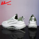 Warrior Shoes Official para hombres Summer Breathable Cashor Running Zapatos Cómodos Deportes para hombres Men White and Green 42