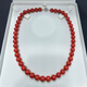 Zhaohao Coral Bead Necklace