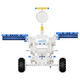UBTech (UBTech) Puzzle d'enseignement précoce des enfants Remote contrôle électrique Parent-Child Toy Learning Ai Smart Building Blocs Robot Programmable 6-12 ans Hommes et femmes Expérience scientifique Set New Year Gift [Gift Box] Programmation Robot Moon Rover-Sports Edition