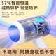 Yier Hair Dryer Home Male and Female Student Dormitory Hair Dryer Blue Light Negative Ion Constant Temperature Hair Care Large and Small Power Portable 800W Fashion White 800W (Special for Family and School Dormitories)