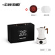 MHW-3BOMBER bomber New Year gift Moka pot gift box double valve coffee pot birthday gift box high-end set