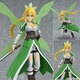Figma314 Sword Art Online II ALO Lifa Kiriya Nao Leaf Figure Model figma174 Moving Kirito Domestic Spot