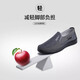Qiyuemanmang Old Beijing Chaussures en tissu pour hommes Nouveaux chaussures officielles pour hommes pour l'automne des personnes âgées d'âge moyen