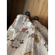 BAMAITU LINE PUPPY Einteiliger Pyjamas für Frauen, neuer Stil gestreift, langärmlige Ins japanische Cartoon süßer Pyjamas 9276-weiße Katie [Set] 2xl [Vorgeschlagenes Gewicht 136-150]