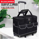 Green Linshantou Lincun multifunctional trolley box tool bag with wheels, strong and durable rod tool box bag, electrician hardware water D102 without trolley 20-inch large capacity square bag