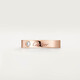 Cartier Rings Wedding Rings Narrow Wedding Rings Men's and Women's Couples Men's and Women's Same Style Holiday Gifts B4086400 18K Rose Gold (3mm) 55 (One Size for Men and Women)