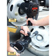 Cañón de aire de grado industrial 1 pulgada Reparación de automóviles Herramienta neumática 3/4 Torque grande Fuerte neumático 1 Cañón de trazo de eje corto industrial 691a Longitud del huso largo