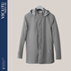 VICUTU men's windbreaker casual versatile comfortable simple jacket men VBS22142462 dark gray 175/96B