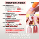 CandyMoyo healthy non-toxic nail polish no-bake quick-drying nail polish water-based non-tearable long-lasting hand and foot manicure nude color cherry blossom base oil bright oil two-in-one