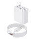 Suitable for Huawei adapted 120w charging cable fast charging charger mate60pro/p40/30/50pro Honor 11 data cable nova8 charging head original set package suitable for 120W fast charging head + 2.0m 6a fast charging cable