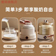 Yuanzu Japan importierte neue deutsche Joghurtmaschine für Haushalte kleine automatische intelligente multifunktionale hausgemachte Natto-Reisweinwein-Fermentationsmaschine mit separaten Bechern [hohes Borosilikatglas Innenauskleid + 10 kleines Phagenpulver]