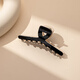 Qlady acetic acid simple grab clip female high-end hair clip back of the head 2025 new shark clip high-end birthday gift