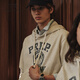 Teenie Weenie Bear Men's Hooded Sweatshirt 2025 Spring New American Fashion Loose Casual Top