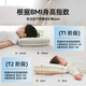 婧麒（JOYNCLEON）儿童枕头太空分区1-3-6岁以上婴儿枕头6个月宝宝枕四季幼儿园枕 （6月-3岁） 驱蚊 蓝色-1.5/3.5cm 【7A抗菌护脊】