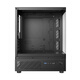 SUMTAX Xuanwu MINI gaming computer desktop main box vertical air duct air cooling/M-ATX motherboard/240 water cooling/270 sea view room/4090 graphics card new model-Xuanwu MINI-black USB2.0 acrylic side view
