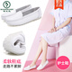 Zapatos de enfermería de cuero de leña el tendón de carne de res zapatillas blancas para mujeres para mujeres zapatos de frijoles suaves y transpirables para zapatos de trabajo médico de verano (actualización de la suela gruesa) M6628 grueso cuero genuino 39
