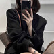 LeCali blazer for men and women Korean style loose small suit spring and autumn small man interview defense commuting work long-sleeved top Korean blazer black L 120Jin Jin is equal to 0.5 kg within