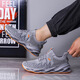 2025 Neue lässige Schuhe Herren atmungsaktive dünne Schuhe Herren trendige Netzschuhe Sportschuhe Laufschuhe Blade Schuhe Schwarz und Blau 38
