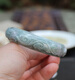 初啸缘相玉59mm天然翡翠玉镯a货老坑飘花玉石缅甸雕花手镯带证6296 59号
