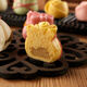 Imperial Tea Kitchen Style Noodle, Longevity Peach Blossom Bun 1.25kg Steamed buns, desserts, flower cake gift box, birthday cake gift