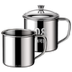 Yimi stainless steel cup children's water cup household drinking water 316 food grade kindergarten small class essential engraving small water cup upgraded 316 steel 7cm single cup