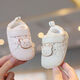 G. DUCKKIDS baby toddlers spring and autumn style soft sole newborn sewing shoes for boys' shoes cute Velcro girls' shoes C23 single shoes beige size 10.5cm 14