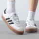 ADIDAS Casual Shoes Shoes Women's Shoes 2025 Spring New Clover Sneakers Samba Suele grueso Zapato bajo Ji1349 Suela de goma cruda blanca 36 (220 mm)