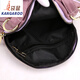 Kangaroo Oxford Tissu Women's Bag 2025 Nouvelle mode Lightweight Small Sac à dos Mini Mini Multifinection Nylon One-épaule Crossbody Bags Flagship Dark