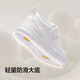 Balabala children's shoes children's toddler shoes baby shoes boys and girls sneakers white shoes 2025 spring and autumn new shoes anti-slip tide original white 10101 20