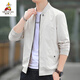 Scarecrow (mexicain) 2025 Printemps et veste d'automne Cold de baseball à la mode masculin mince casse-vent décontracté à style court portant la belle veste pour hommes 686 [vert] 5xl [recommandé 170-185jin [Jin est égal à 0,5 kg]