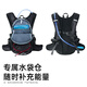 骆驼（CAMEL）蜜蜂包徒步运动书包大学生越野跑骑行户外旅行登山包黑色