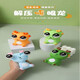 
YIAD German quality children's toys, little dragon man unzipping toys, dragon pinch and relieve stress artifact children's creative gifts, eye-catching dragon blue [1 package]