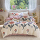 Zile (Zile) snowflake velvet thickened warm double-sided velvet skin-friendly and comfortable single quilt cover 220*240cm-Starry Sky