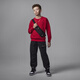 
Nike (NIKE) Jordan official Nike Jordan New Year Transformation Series Boys Big Children Knitted Pattern Top IF3740 687 Fitness Red 145 (M)