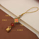 Beiyipin mobile phone pendant popular ancient method gold-plated small weight mini ancient style mobile phone pendant transfer luck and happiness creative simple mobile phone accessories for men and women