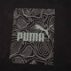 PUMA pure cotton white casual short-sleeved T-shirt men's new summer printed sports top 686396 black-01 M (175/96A)