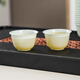 Jiamo disposable tea cup 60ml*50 only Kung Fu tea cup one-cup tea cup drinking cup emerald green