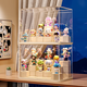 OLA XIANG blind box display rack storage transparent dust-proof figure toy building block display cabinet Bubble Mart labubu display box