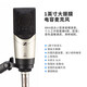 SENNHEISER MK4/MK8 professional recording condenser microphone wired live singing dubbing microphone MK4+iCON MIX LIVE (comes with fine tuning)
