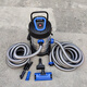 Sensen Fish Pool Sewage Suction Machine Large Swimming Pool Underwater Vacuum Pool Cleaning Machine Dust Sludge Leaves Fish Feed Sucking Device 1700W 20-meter Inlet and Outlet Pipe Fish Pool Sewage Suction Machine