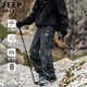JEEP SPIRIT Jeep pants men's autumn and winter workwear casual pants men's loose straight assault sports trendy mountaineering trousers