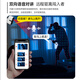 Mingsheng Home Surveillance Camera Câblage sans plug-sans-file du téléphone mobile intérieur gratuit moniteur distant 360 degrés sans angle mort avec vision nocturne voix panoramique 30