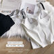 25 years new fashionable letter shoulder strap elastic thread one-line beautiful back with chest pad suspender vest 3519 white L (100-120Jin[Jin equals 0.5 kg])