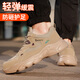 Weierdun Labor Protection Shoes Men's summer steel bulb head comfortable, lightweight, breathable, anti-smash, anti-puncture and wear-resistant working function safety shoes 01 [Super light and soft sole] Fashion khaki 41