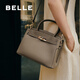 Belle Gift Golden Years for Mom Bag Women's Bag Birkin Bag Large Capacity Handbag X6080AX3 Pre-sale Gray 2.0 Upgraded Version F