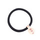 Black label seamless hair tie 0.6 bold and thickened high elastic rubber band hair rope simple headband durable and seamless 30 pieces seamless upgrade high elastic and durable/