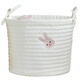 Ling Yuxun ins crib storage hanging bag newborn children's bedside bag kindergarten baby diapers toy storage bag rice bottom gray star moon