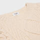 CELINE Women's Beige Cashmere/Wool Sweater 2AD150K34.01OW XS